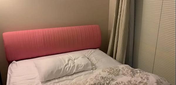  Boots Pantyhose Pillow Masturbation in Gf’s Bedroom